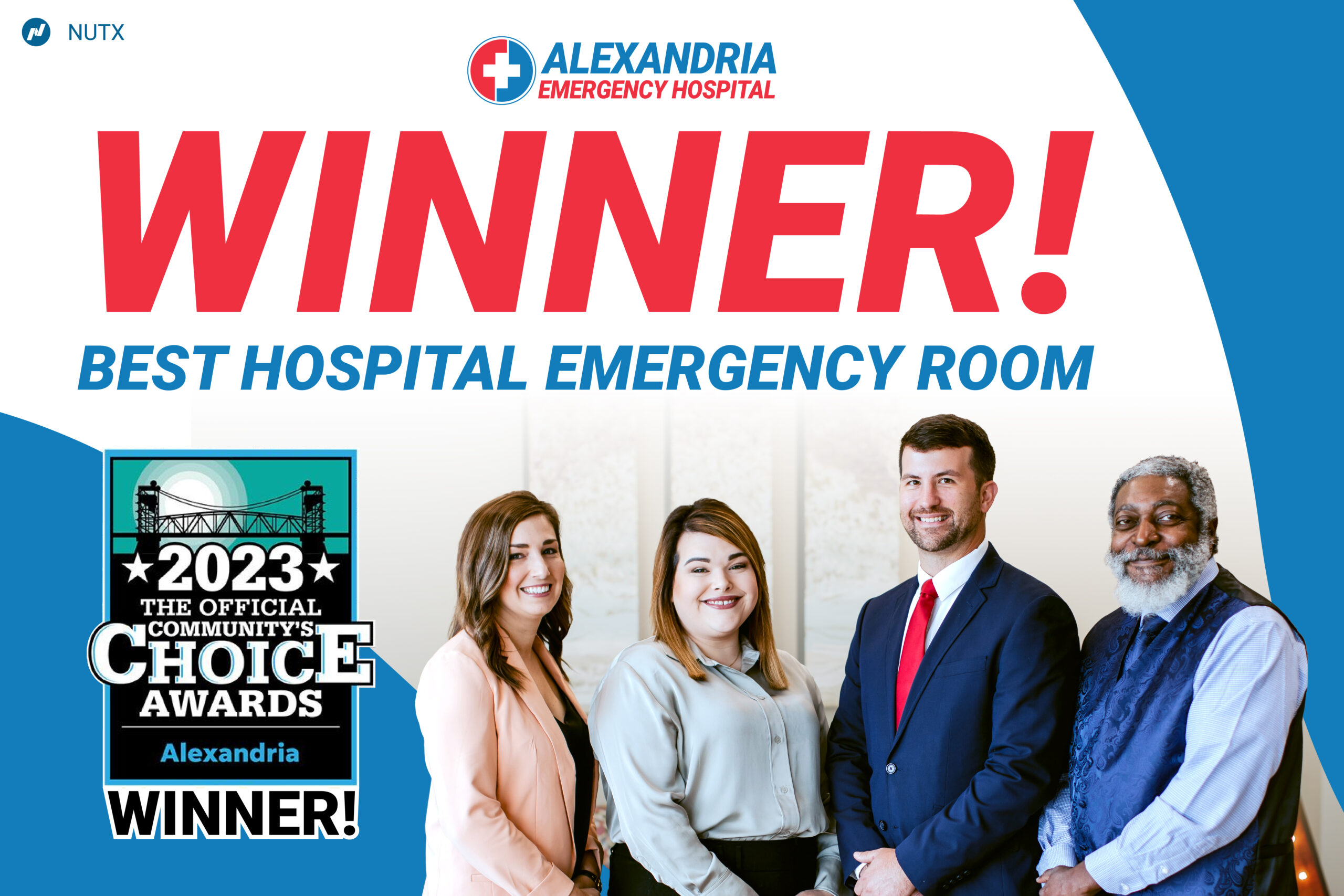 Alexandria Emergency Hospital wins ‘Best Hospital Emergency Room’